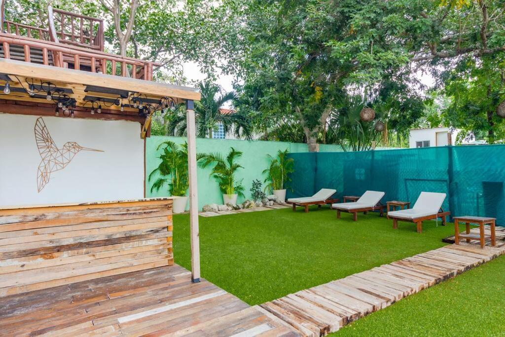 Encantadora Suite Con Cocina En Colibri Pdc Playa del Carmen Eksteriør bilde